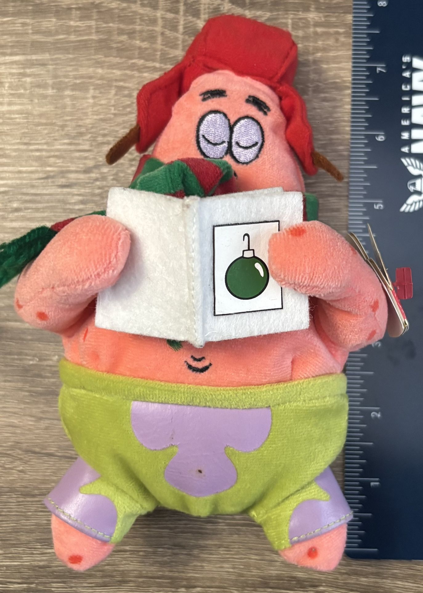 2007 TY Beanie Baby Patrick The Star -Silent Night Star