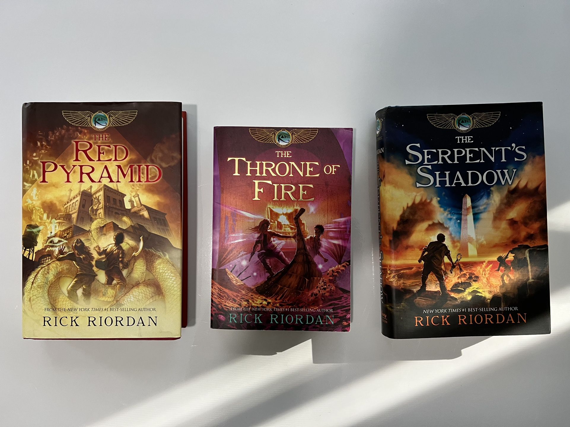 Riordan Kane Chronicles 3 Book Set NEW. 