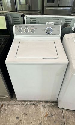 GE Top Load Washer - Energy Efficient, Water Level Adjustment