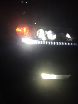 Led headlights and fog light bulbs
