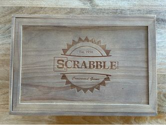 Wooden Scrabble