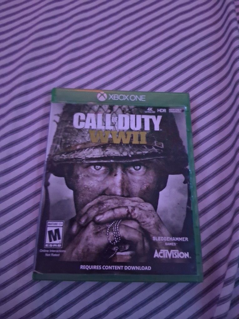 Call Of Duty WW2 WWII Xbox One