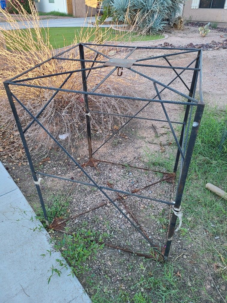 FREE - Large Metal Cube, Shelving, Piece of Marble