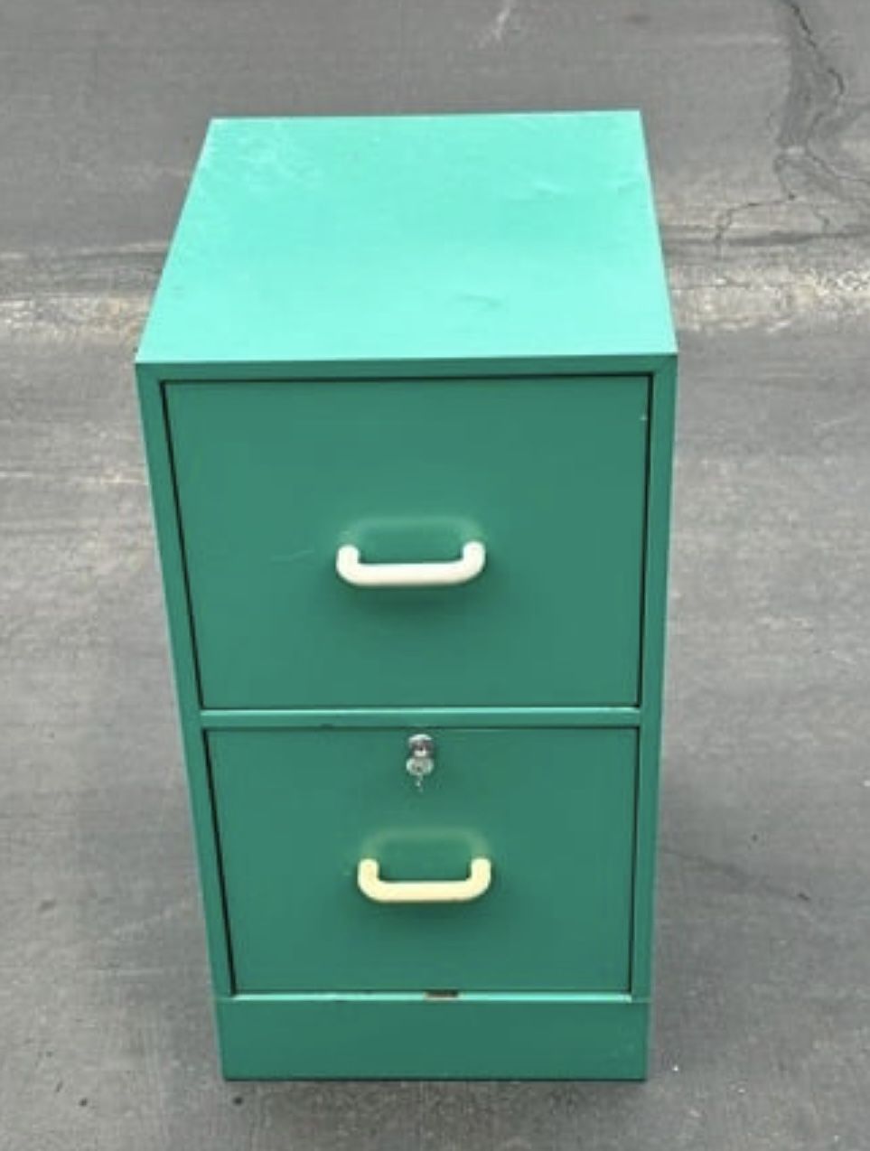 2 Drawers Filing Cabinet + Key