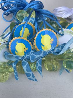 Chupones de baby shower