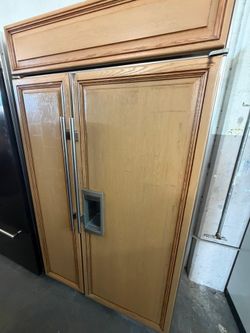 48” Sub zero panel ready built in refrigerator