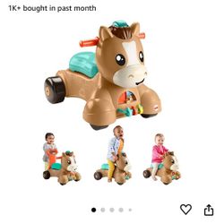 Fisher Price Walk Bounce & Ride Pony