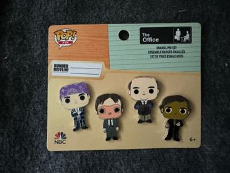 The Office Funko Pop Enamel Pins