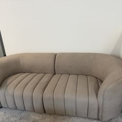 Vegan Leather Sofa 