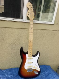 Fender stratocaster guitar Jimi Hendrix collab