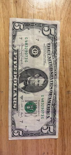 1988 five dollar