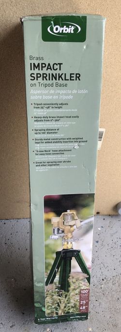 6 Brass impact sprinkler $40 each