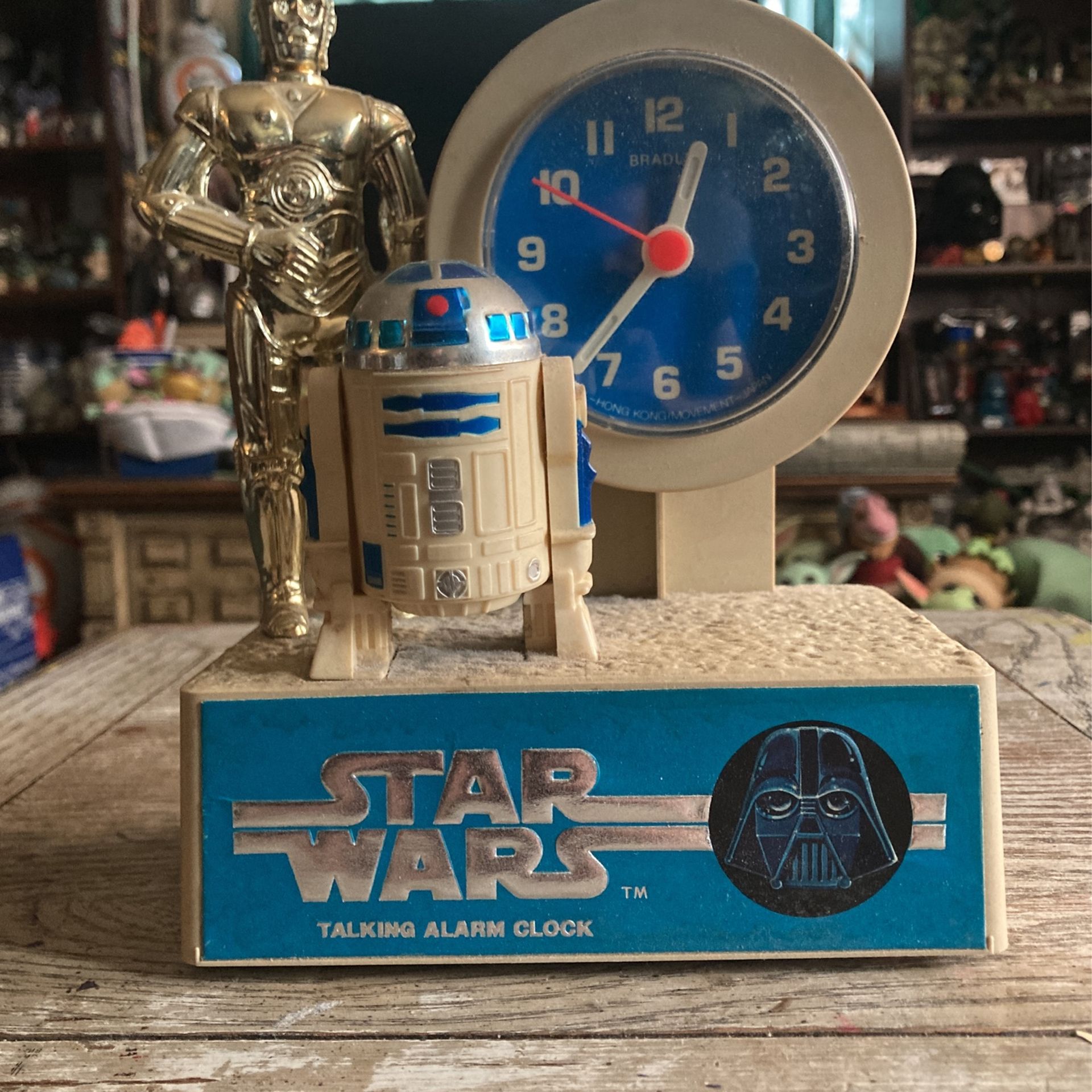 Star Wars Vintage Talking Alarm Clock 1980