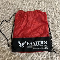 Eastern Washington University Drawstring Bag