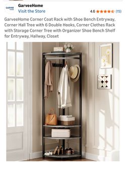 Corner Coat Rack - Amazon