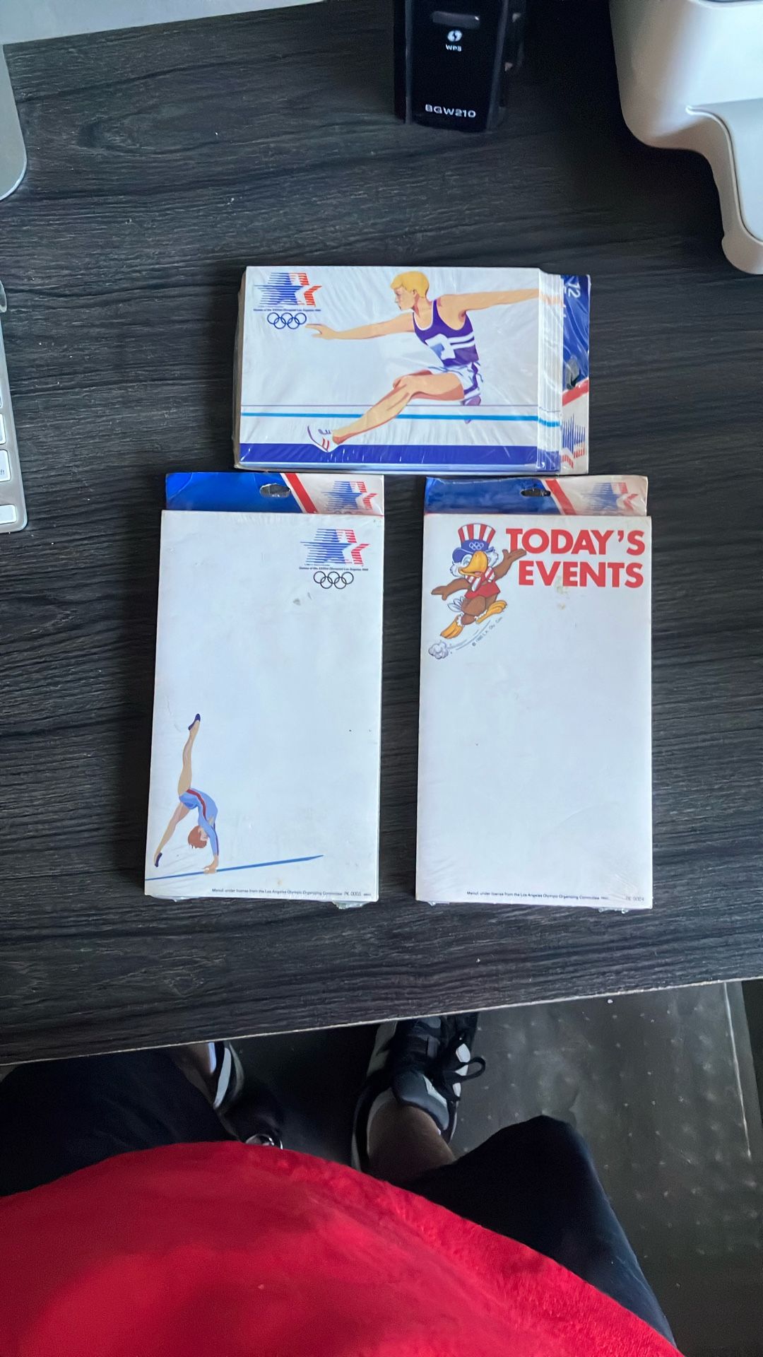 1984 Olympics Note Pads And Postcards