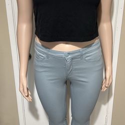 Lauren Conrad Baby Blue Skinny CapriJeans