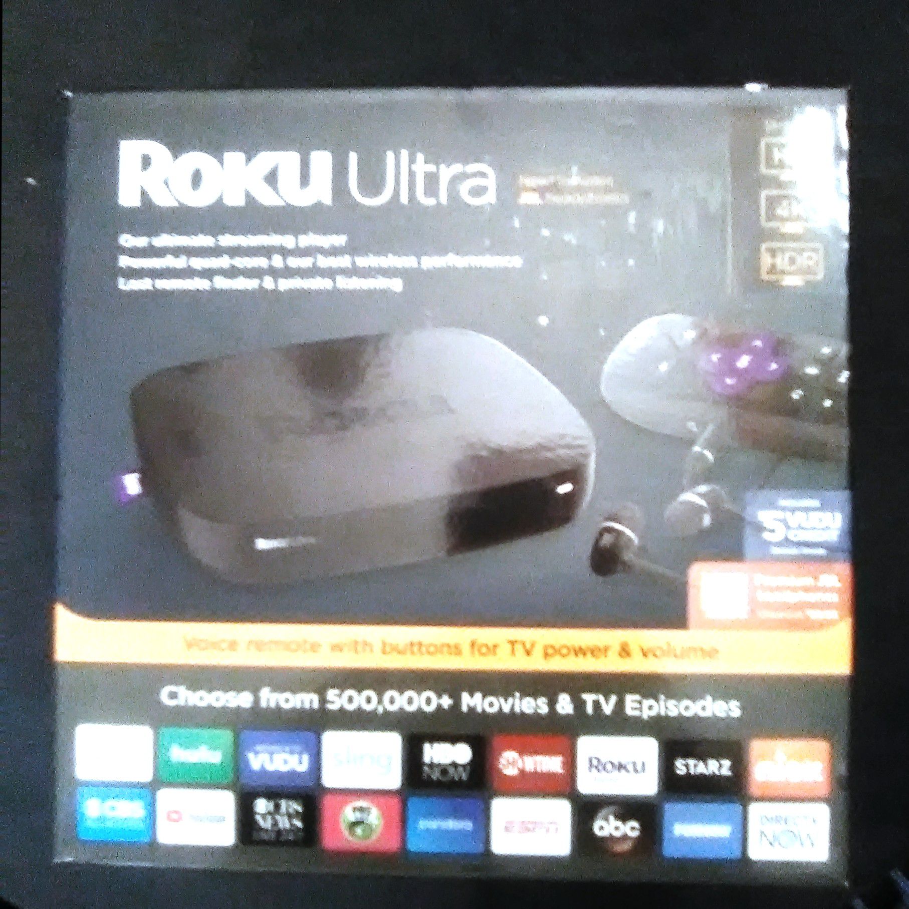 Brand new, unopened ROKU Ultra