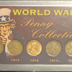 World War 1 Penny Collection