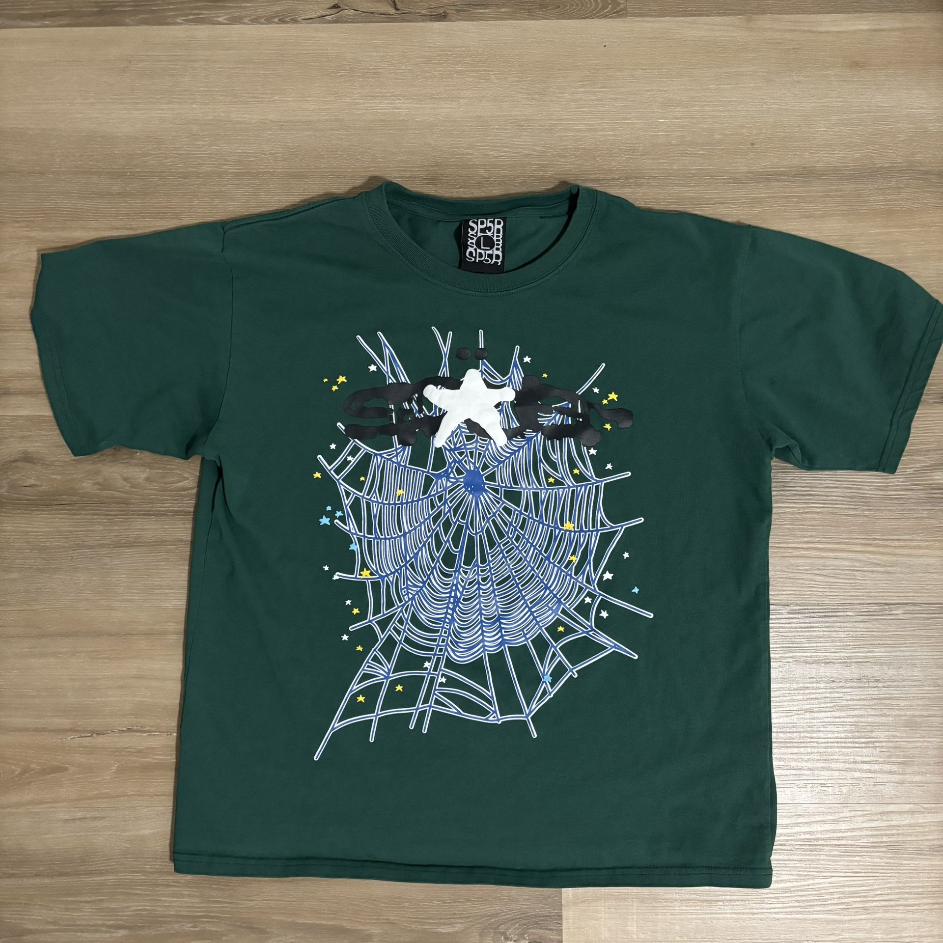 Hunter Green Sp5der Shirt