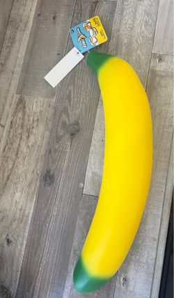 Sunny Days Laffy Snacks Squishy Stretchy Banana Toy 18" Sensory Viral New W/ TAG