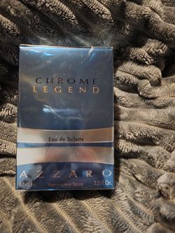 AZZARO CHROME LEGEND Cologne for Men 2.5 oz 75 ml  100%AUTHENIC GUARANTEED
