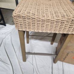 Woven Nathan James Counter Height Bar Stools (2)