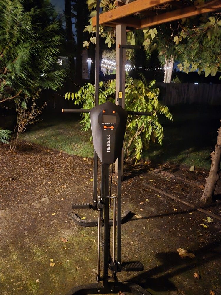 Foldable Vertical Climber Exercise Machine