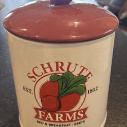 The Office Schrute Farms Cookie Jar