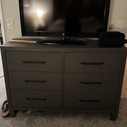 Dark Grey Dresser