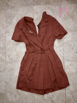 Mauve Romper