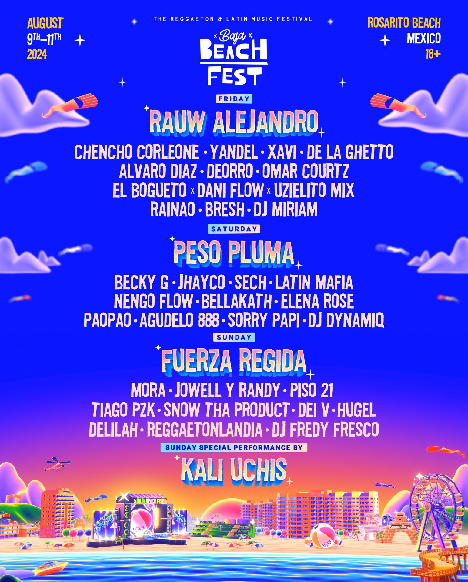 3 DAY VIP BAJA BEACH FEST TICKET $700 or BO