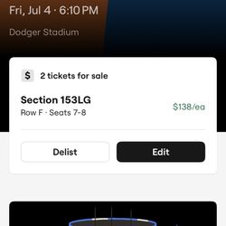 Dodger Tickets