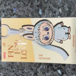 The Monsters -Pin For Love Series - Vinyl Plush Pendant Blind Box - L