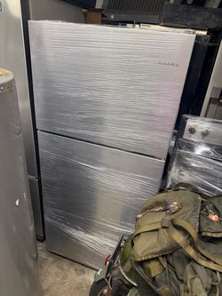 Amana top freezer stainless steel 30”w