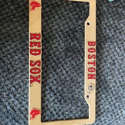 Red Sox License Plate Frame