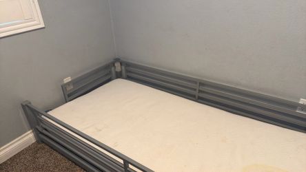 LUCID BED MATTRESS WITH FRAME