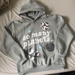 Broken Planet | Grey So Many Planted Hoodie | L 