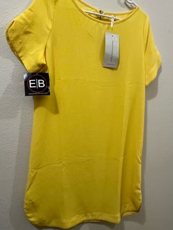 Summer yellow dress