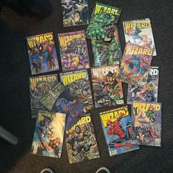 Wizard Comics From The 90s 
