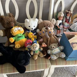 5 Stuffed Animals