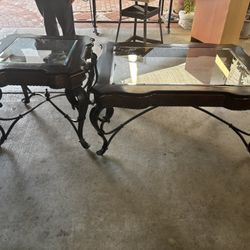 Glass Table Set