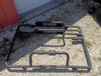 Roll around stand fore a jeep hardtop