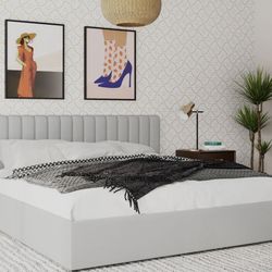 King Platform W/storage 