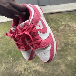 Pink Nike Dunk Size 6.5 Women 