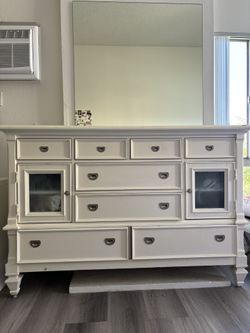 Spacious White Dresser