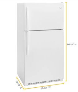Whirlpool Top-Freezer Refrigerator