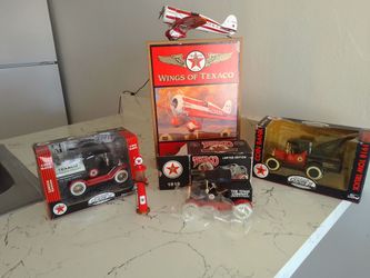 Texaco toys 1988,1997,1998.Practically brand new; retains all its parts.