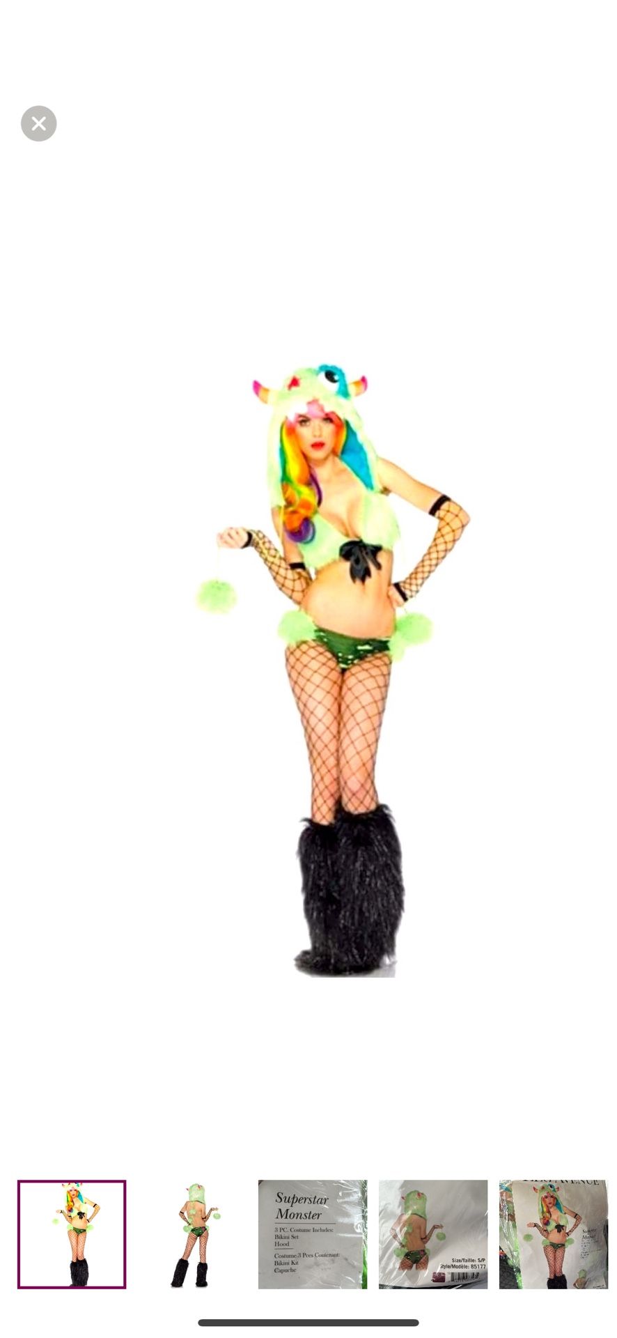 Superstar Monster Costume 