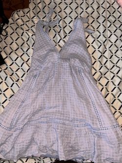 Light blue dress